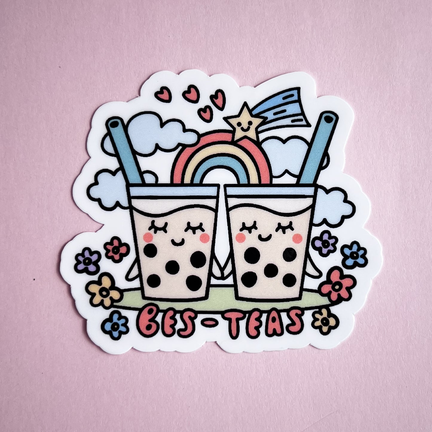Bes-teas Sticker