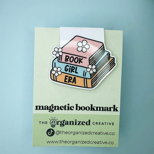 Book Girl Era Magnetic Bookmark