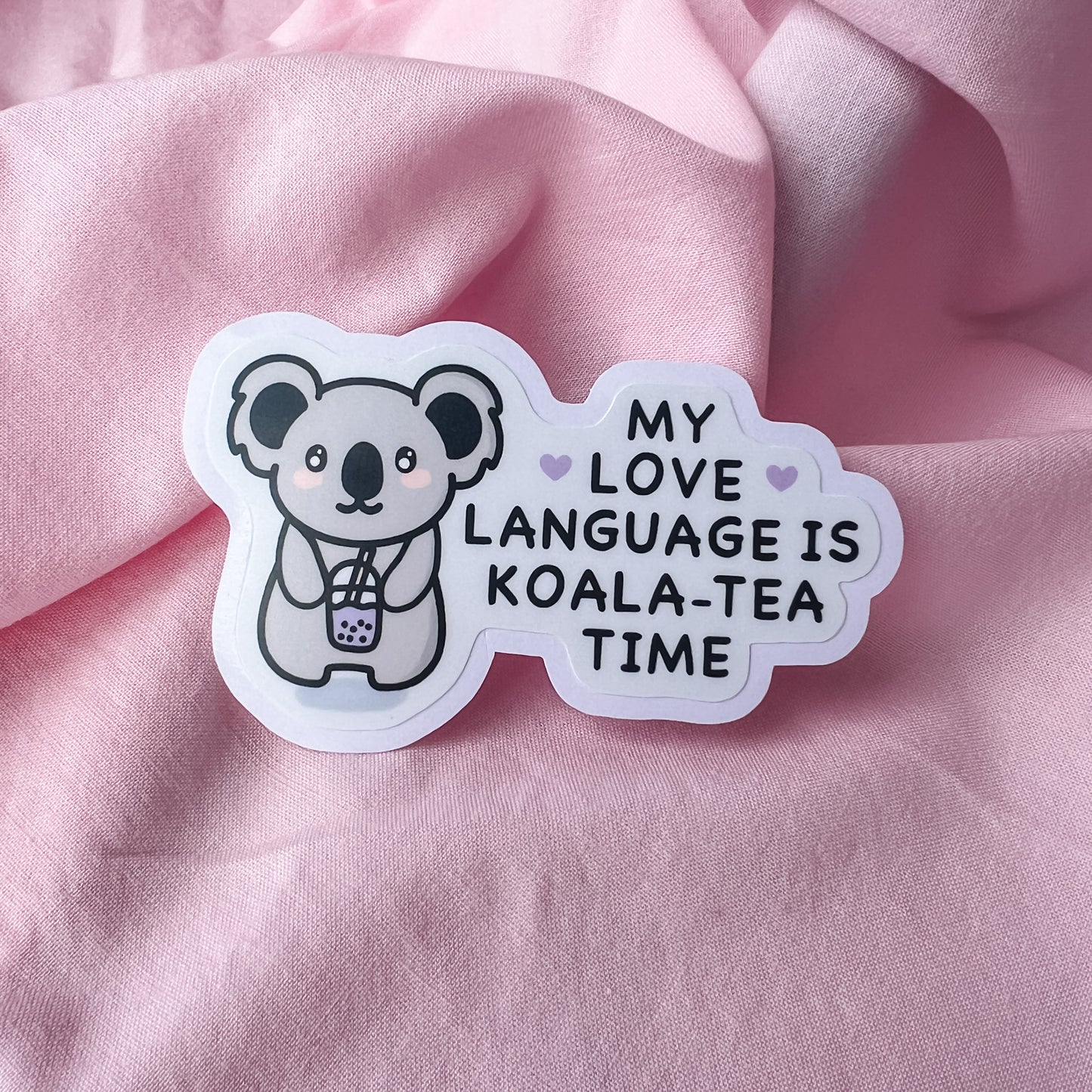 Koala-Tea Time Sticker