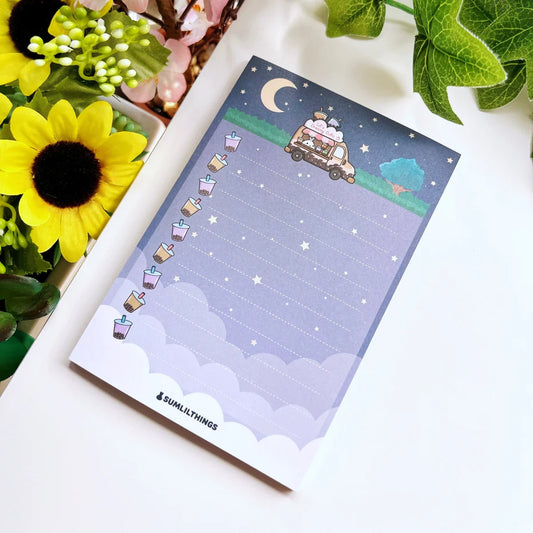 Notepad - Lil's Dreamy Boba - @sumlilthings